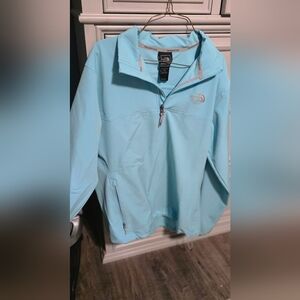 The North Face Sky Blue Jacket Size Large, Windbreaker Type